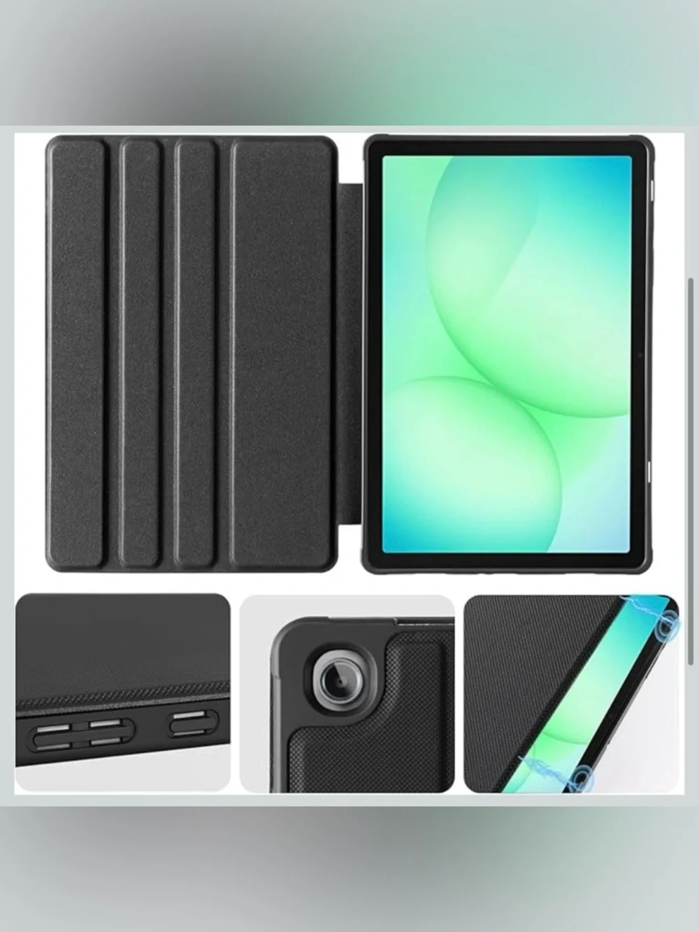 Case for Samsung Galaxy Tab A11+ Plus 11” 2025, Black NWT